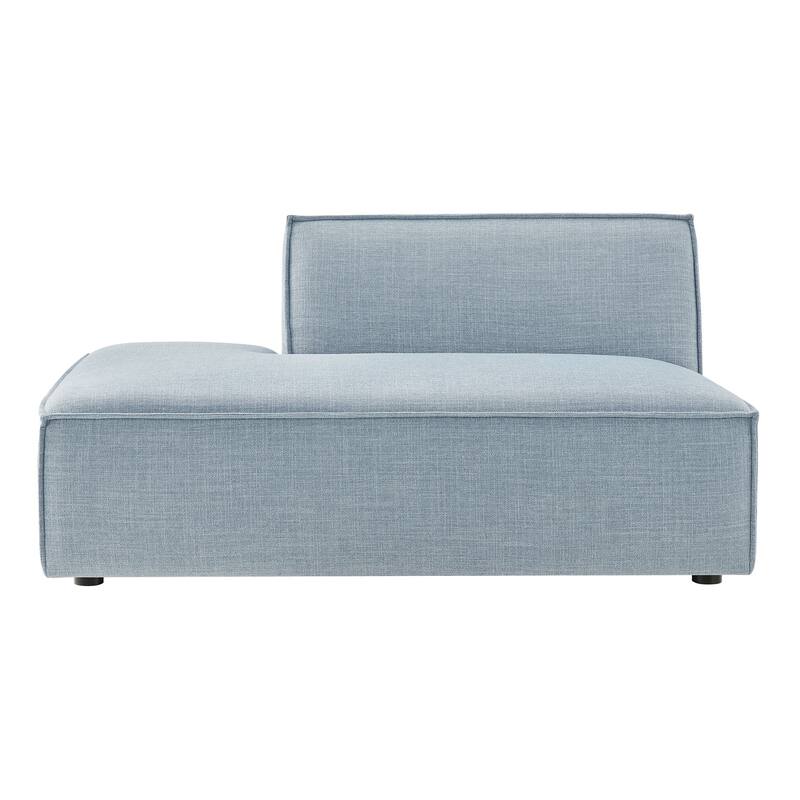 Restore Performance Fabric Upholstered Left-Facing Armless Modular Chaise