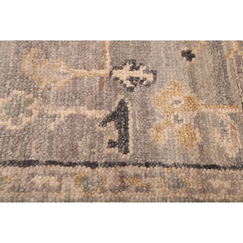 ECARPETGALLERY Hand-knotted Jules Serapi Grey Wool Rug - 7'9 x 9'10
