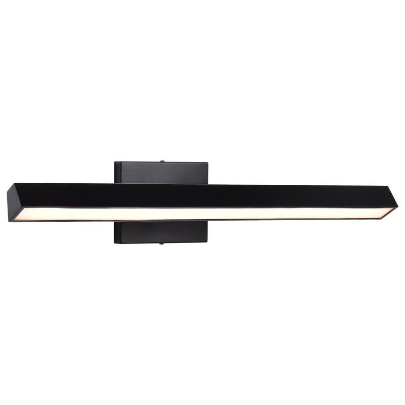 Mila 2 Foot LED Picture Light 3 CCT Selectable Black Finish Acrylic Lens