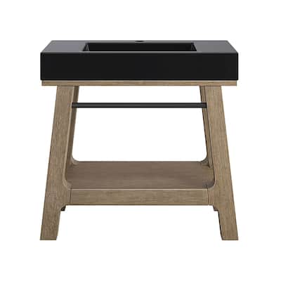 James Martin Vanities 165-V36-BM Auburn 36" Rectangular Hardwood and