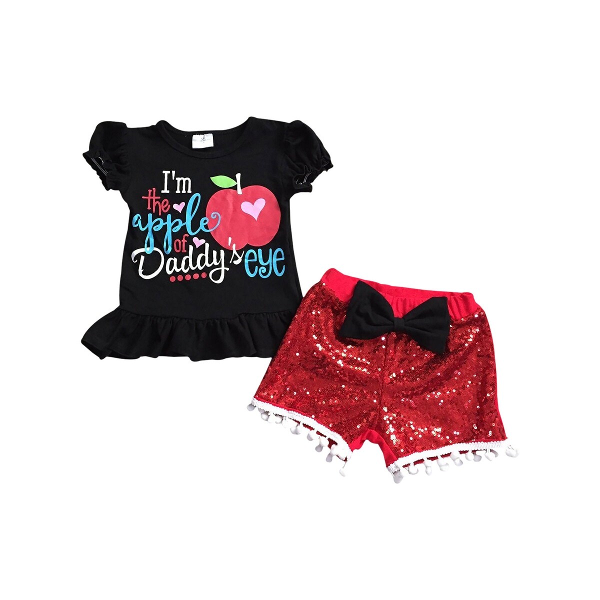 little girl sequin shorts