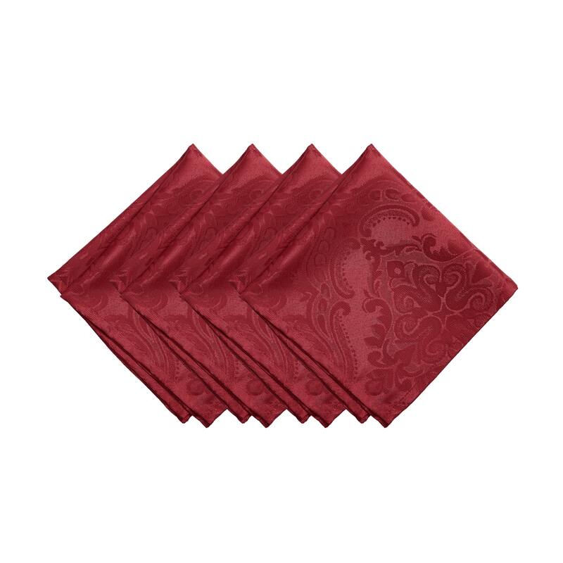 Caiden Elegance Damask Napkin (Set of 4) - 17"x17"