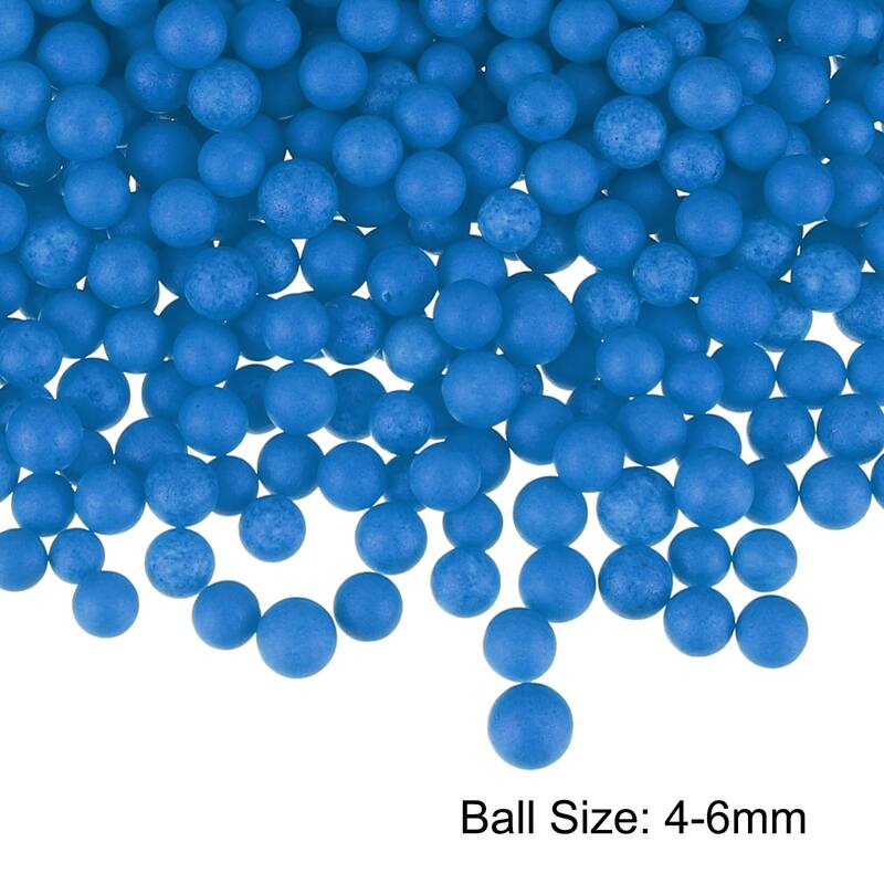 Foam Beads Foam Balls for DIY Craft Decoration, 1 Pack Approx 4000pcs