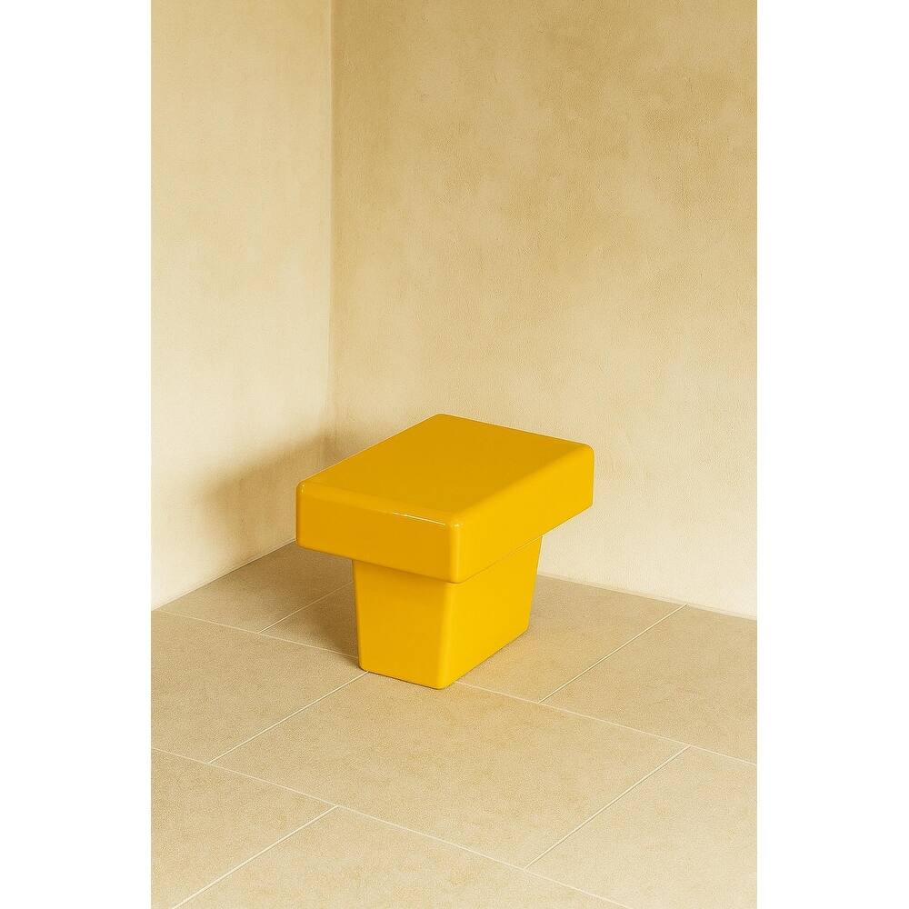 Gattis Home High Glossy Marble End Table