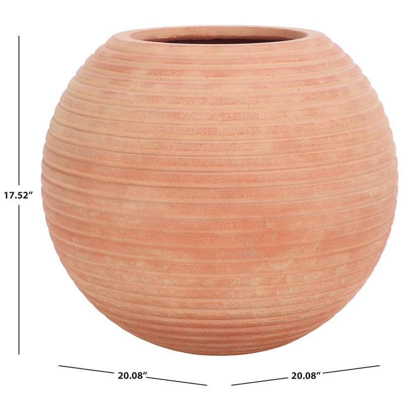 SAFAVIEH Outdoor Living Mora Planter Pot - 20"W x 20"D x 18"H