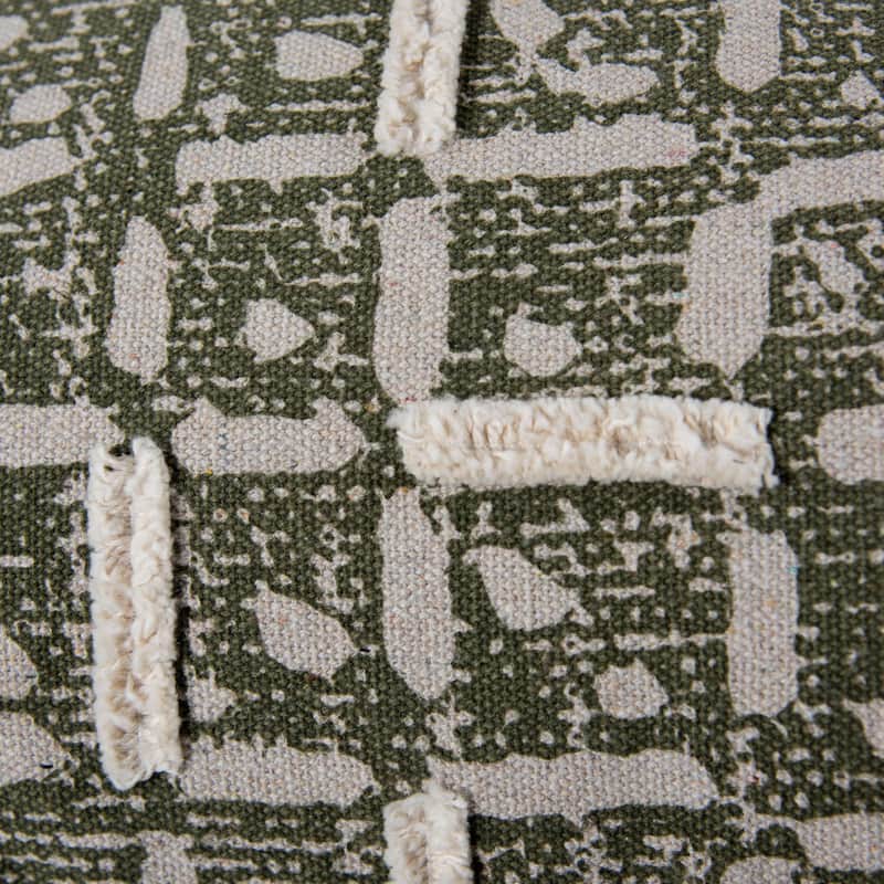 Rizzy Home Abstract Embroidered Throw Pillow