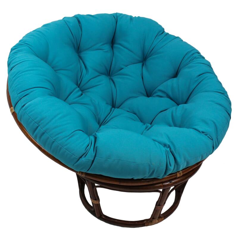 48inch Solid Twill Papasan Cushion (Cushion Only) On Sale Bed Bath & Beyond 8816425