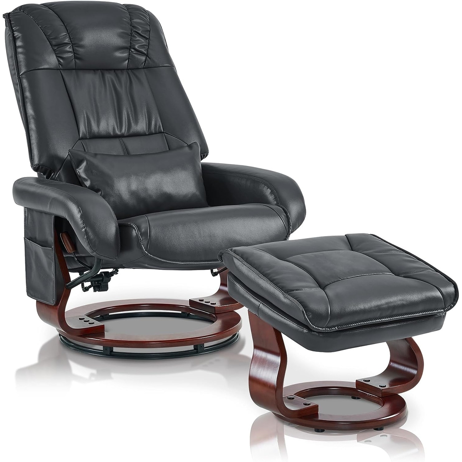Mcombo swiveling on sale recliner chair