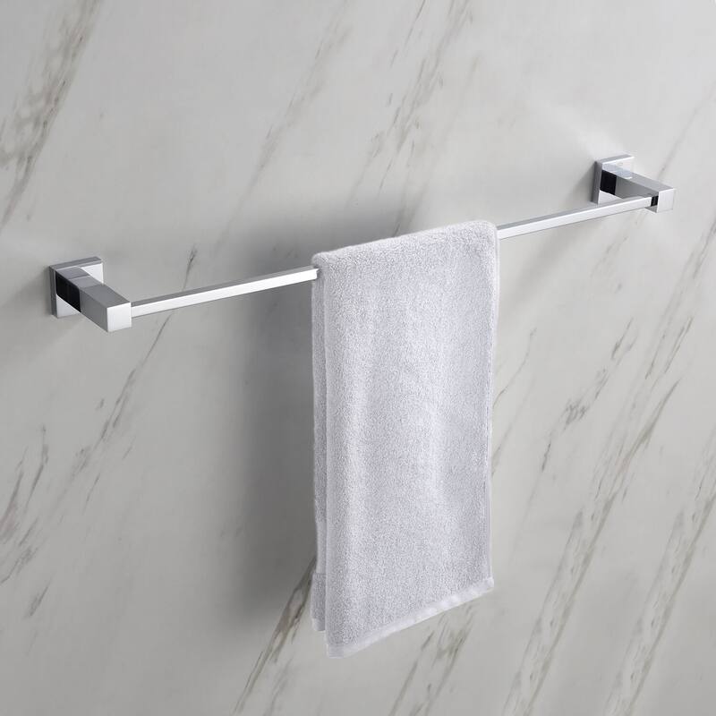 Cube 24 inch Bathroom Towel Bar