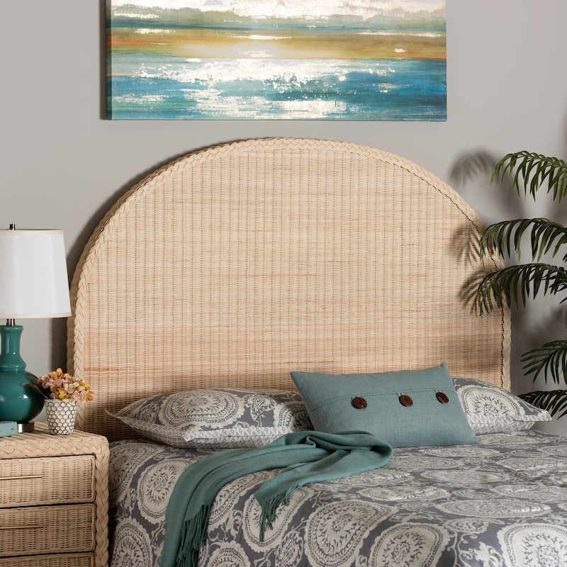 Lanica Japandi Rattan Standalone Headboard