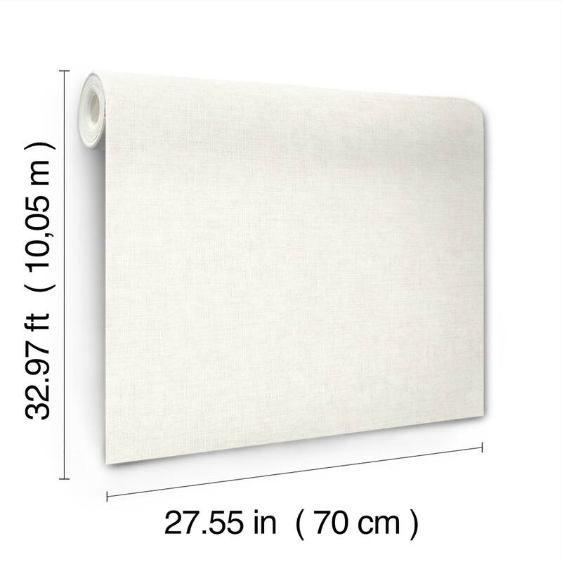 A-Street Prints Alba Pearl Open Weave Wallpaper