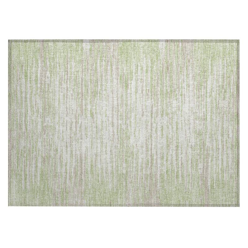 Machine Washable Indoor/ Outdoor Chantille Abstract Ombre Rug