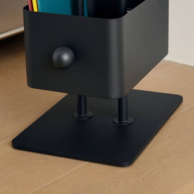 Box Bookshelf Bedside Shelf Living Room Side Table Placement Shelf Home Children'S Corner Placement Shelf Iron Magazine Rack