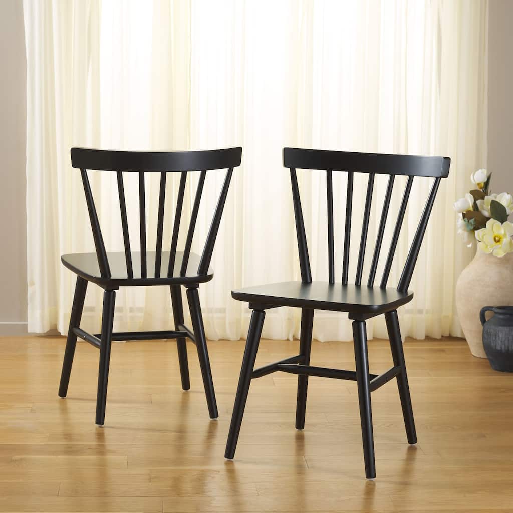 SAFAVIEH Home Winona 18-inch Spindle Back Dining Chair [SET of 2] - 20Wx20Dx33H