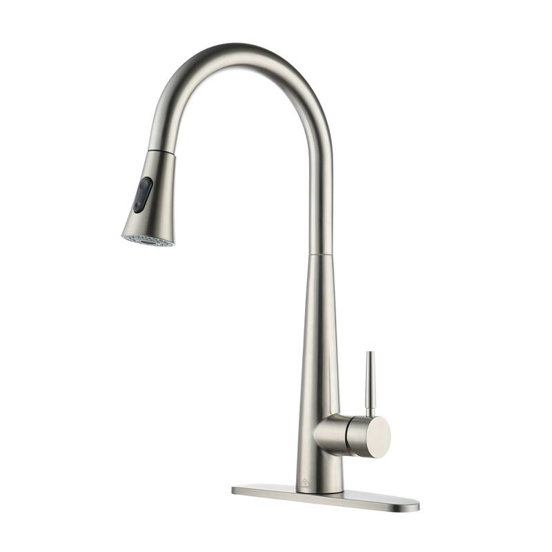 Single Handle Pull Down Sprayer Kitchen Faucet