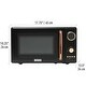preview thumbnail 17 of 22, Haden 700-Watt .7 cubic foot Microwave with Settings and Timer
