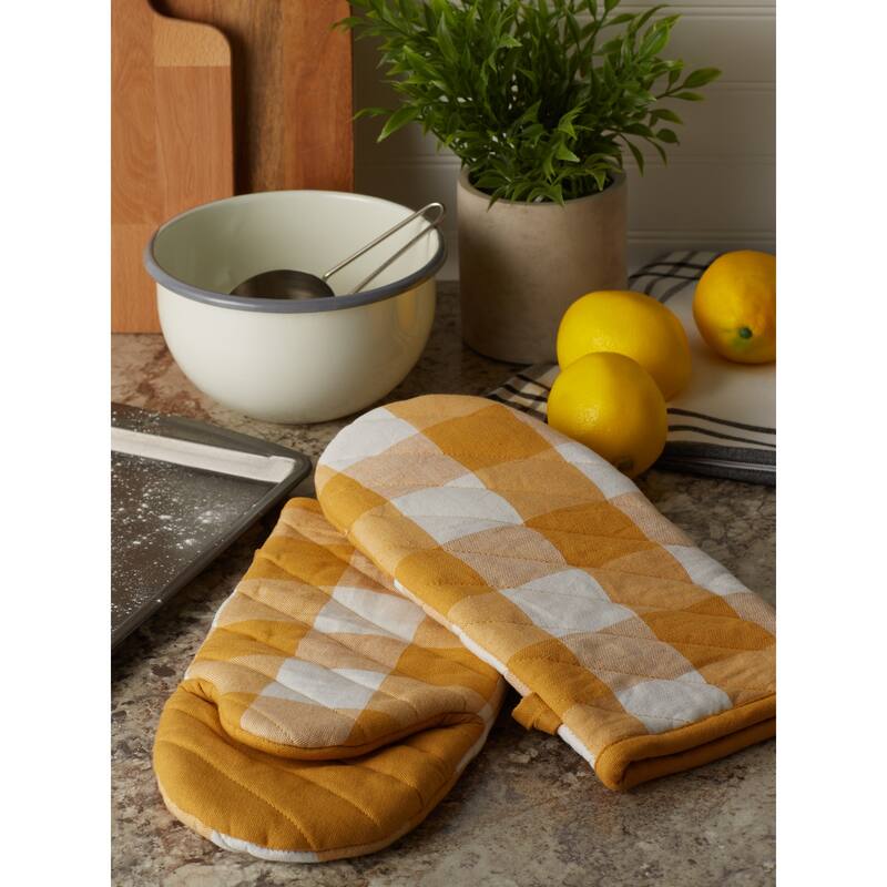 DII Vintage Red Buffalo Check Dishtowel (Set of 3)