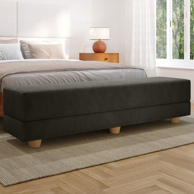 Jaxx Camden Convertible Bed Bench / Fold-Out Twin Guest Bed