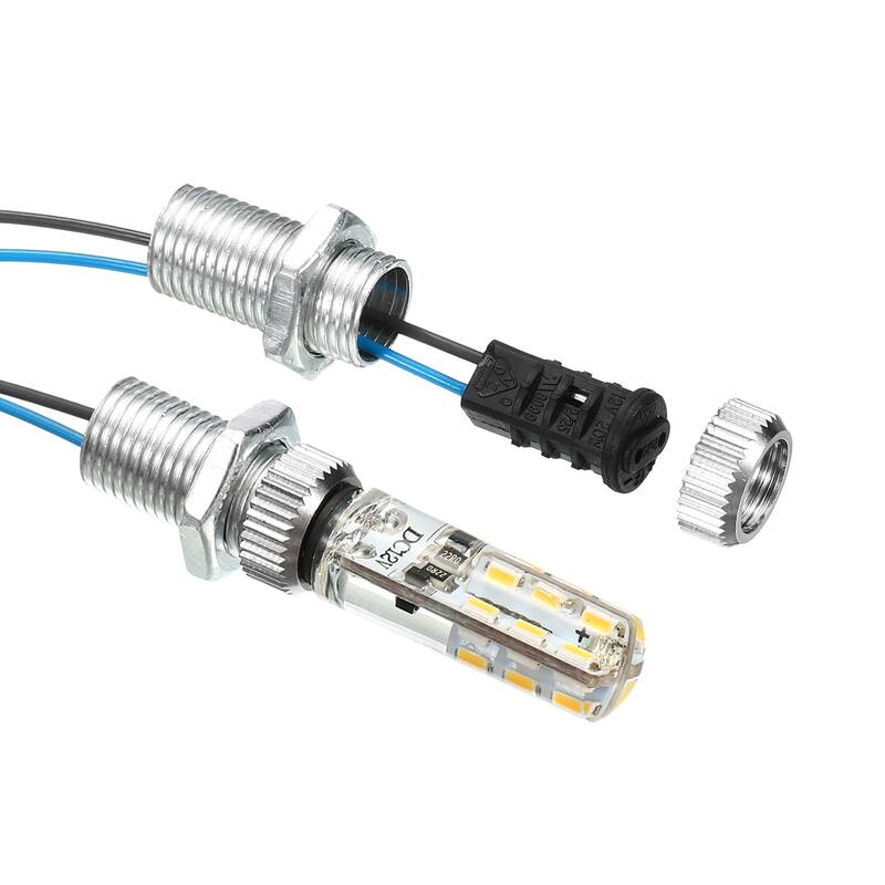 G4 Lamp Socket Caps M10 Thread Base Holder Fixtures Fit for Lamp Pipes