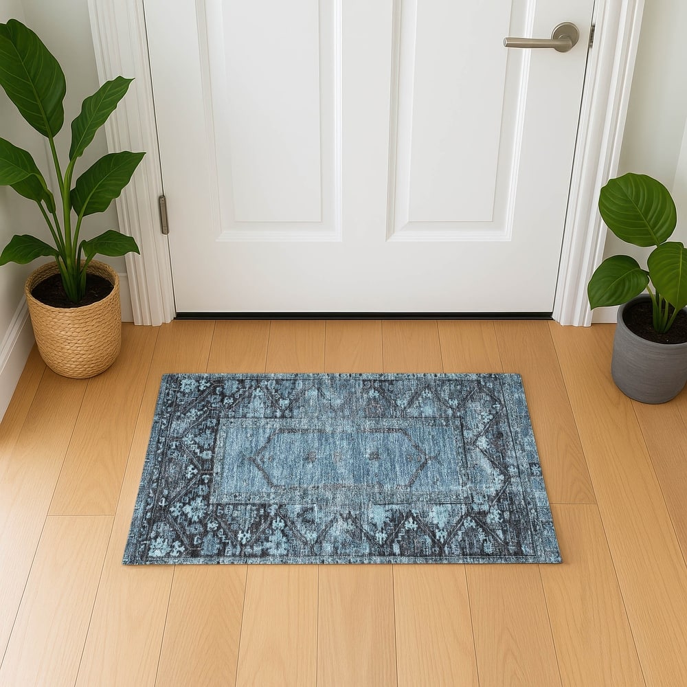 Premium Washable Super Soft Traditional Global Mayfield Rug