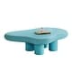 preview thumbnail 37 of 72, 48.5" Modern Cloud Shape 4 Legs Coffee Table