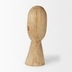 preview thumbnail 4 of 18, Ivan Large Wooden Head Sculpture