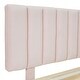 preview thumbnail 15 of 58, Velvet Platform Bed with LED Lighting and Storage, Queen Size