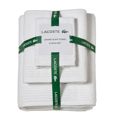 Lacoste Grand Slam 6-Piece Premium Towel Set