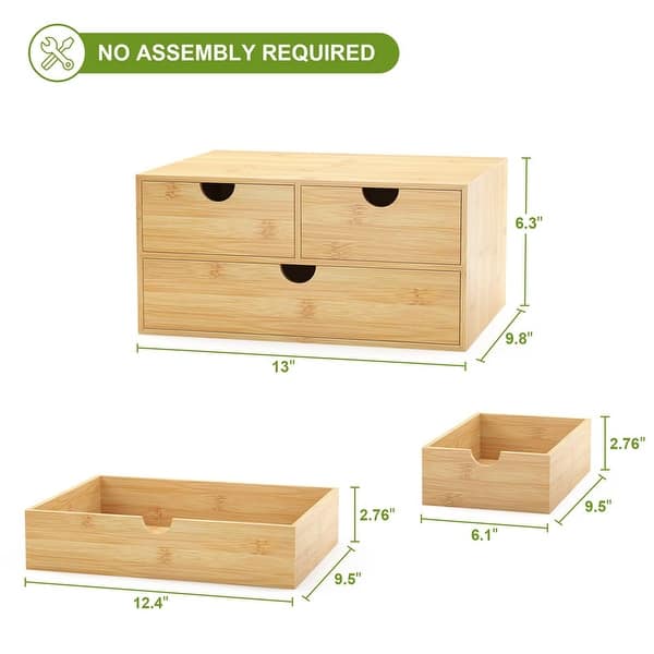 Bamboo Desk Drawer Organizer - Bed Bath & Beyond - 42728960