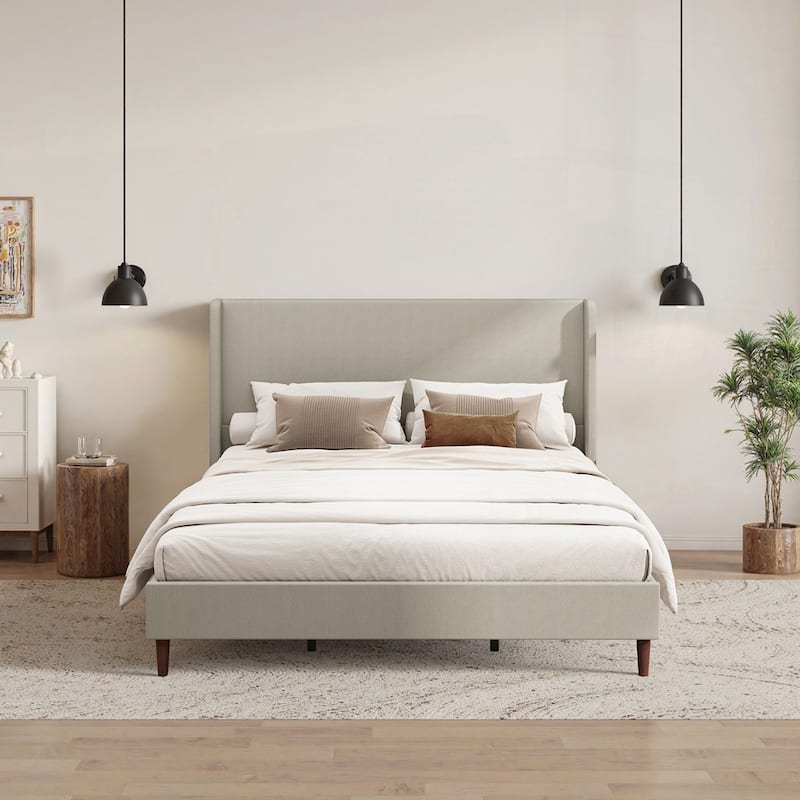 Harper Tall Headboard Upholstered Bed