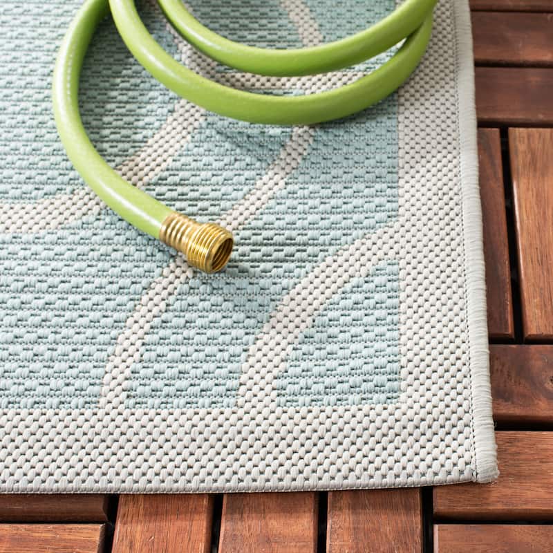 SAFAVIEH Courtyard Joline Indoor/ Outdoor Waterproof Patio Backyard Rug