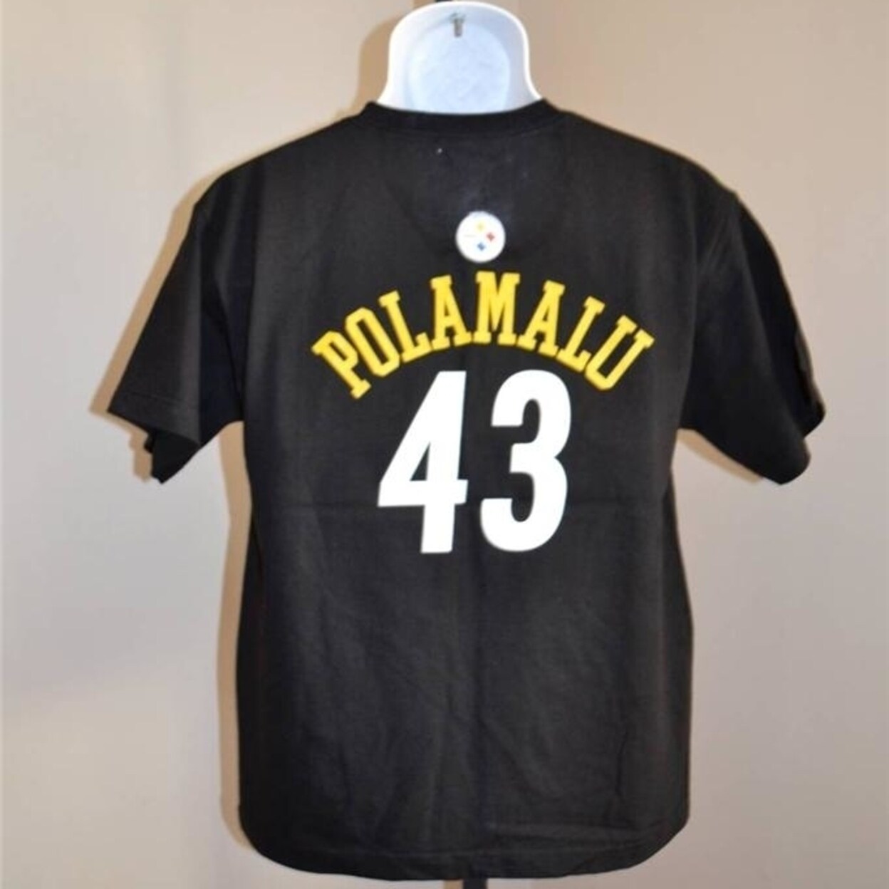 steelers jersey youth large