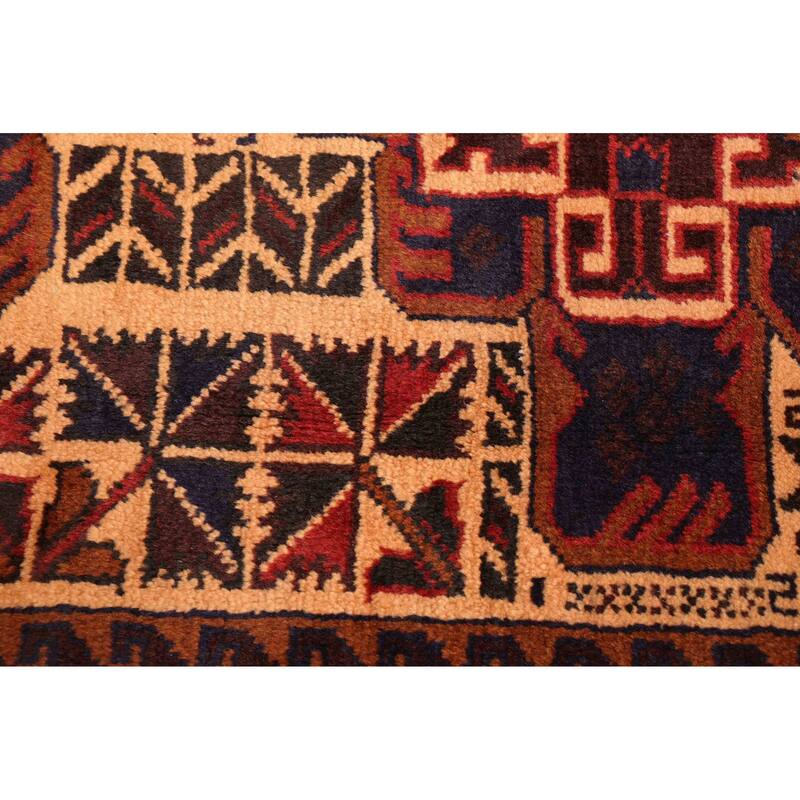 ECARPETGALLERY Hand-knotted Teimani Beige Wool Rug - 3'8 x 6'7