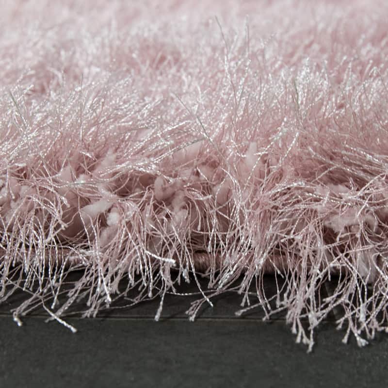 Soft Shag Rug For Bedroom & Living-Room Glossy Yarn