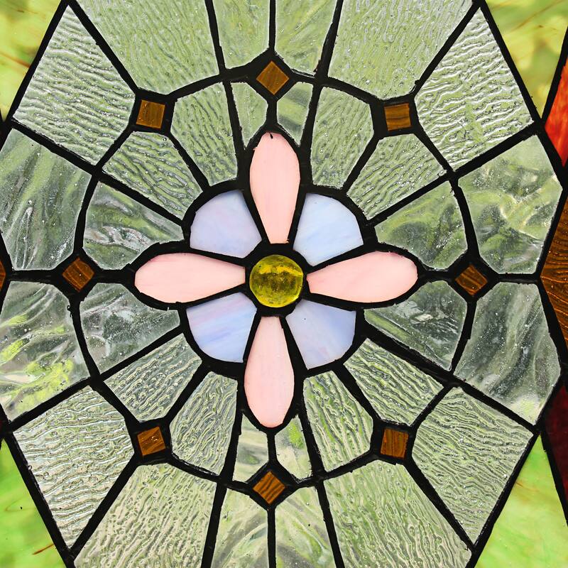 Geometric Design Window Panel/ Suncatcher