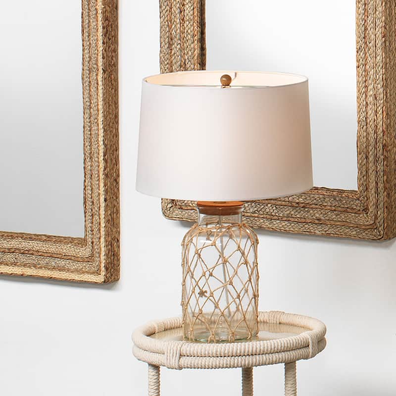 Alden Décor Riley Glass Table Lamp