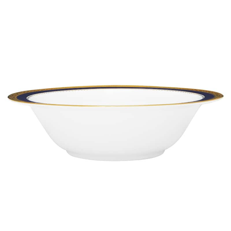 Odessa Cobalt Gold Round Vegetable Bowl, 9.50", 32 oz.