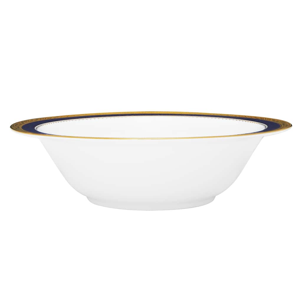 Odessa Cobalt Gold Round Vegetable Bowl, 9.50", 32 oz.