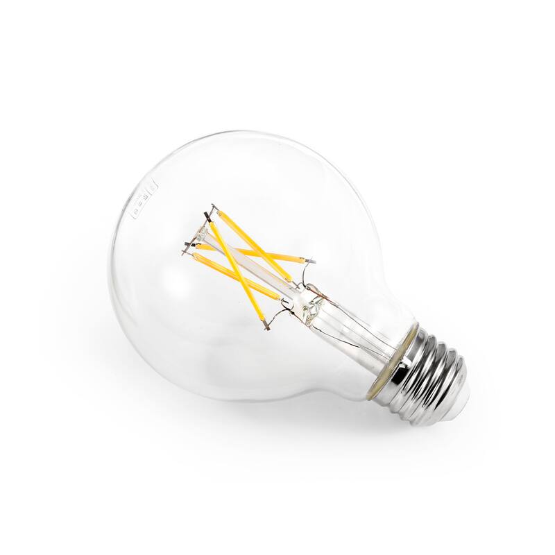 Light Society Set of 4 Niva G25 LED Filament Light Bulbs