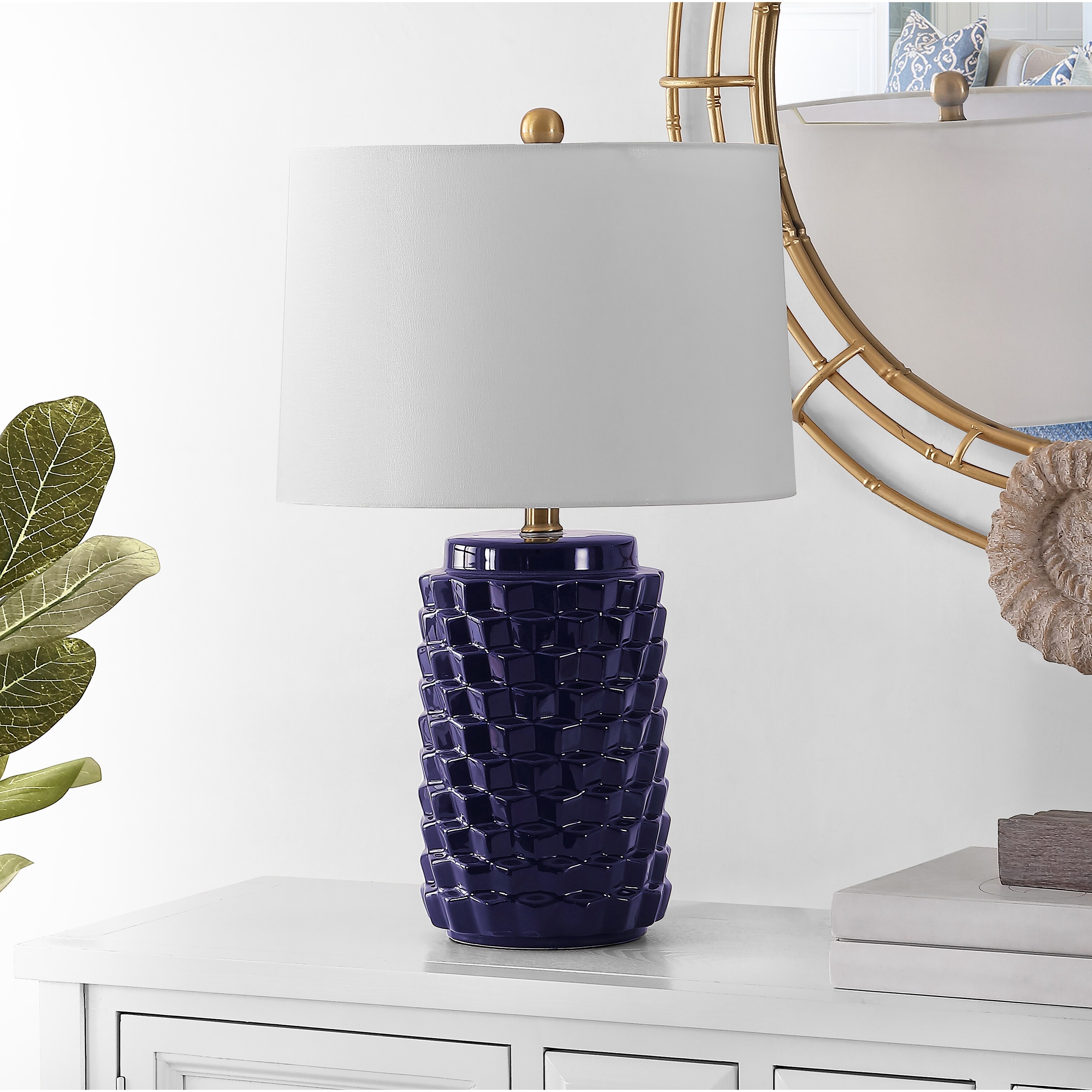 Safavieh blue and white lamp outlet