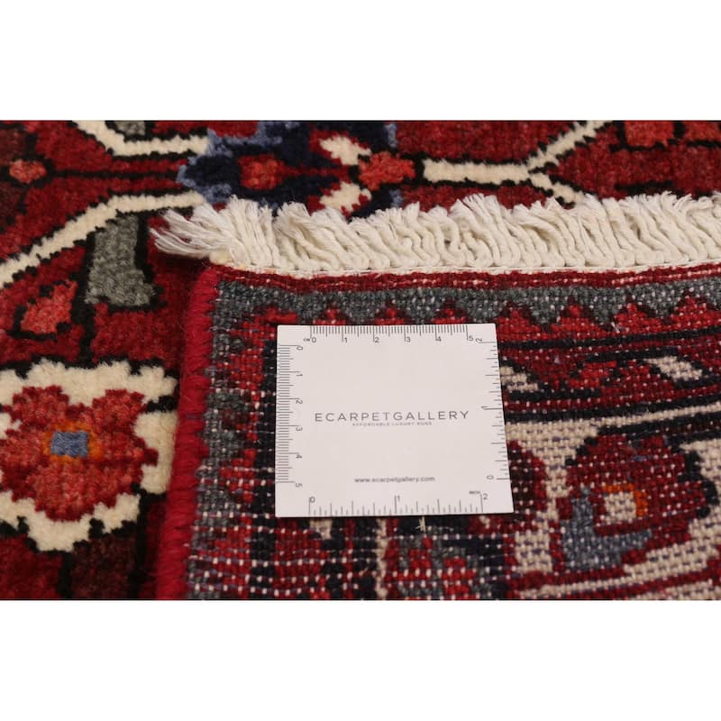 ECARPETGALLERY Hand-knotted Anadol Red Wool Rug - 3'7 x 10'6
