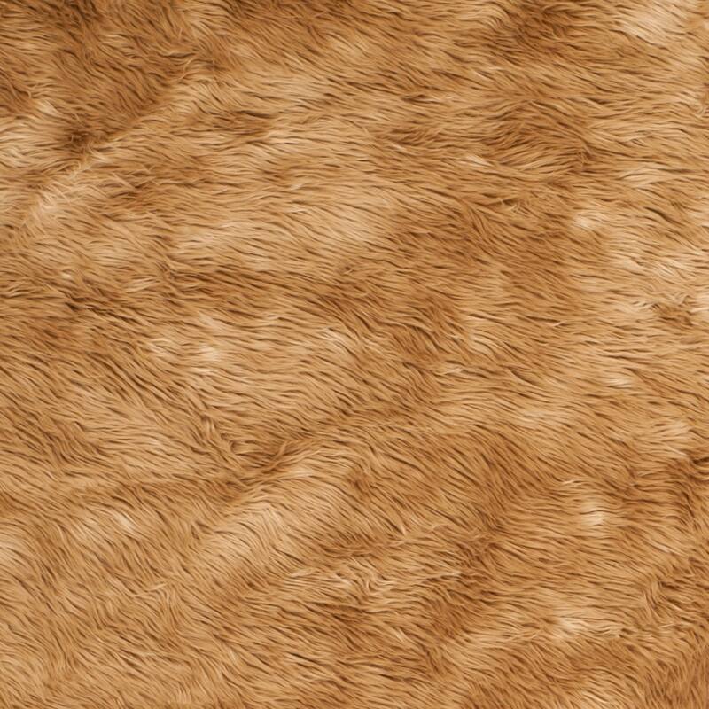 SAFAVIEH Faux Sheep Skin Shona 2.4-inch Thick Rug