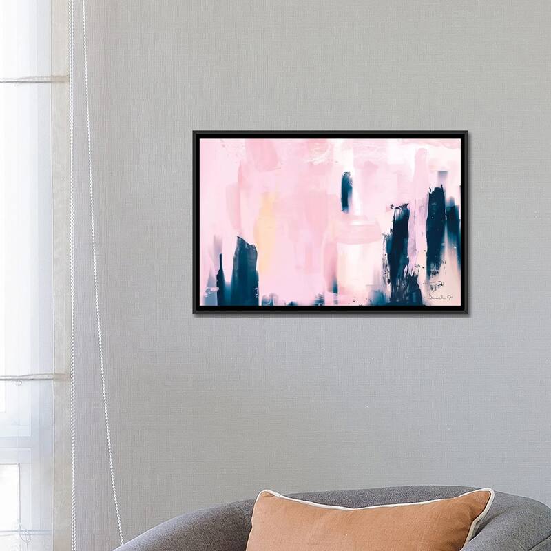 iCanvas "Pink Navy" by Dan Hobday Framed Canvas Print
