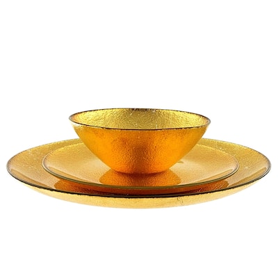 AURA 12PC Dinnerware Set - 11"