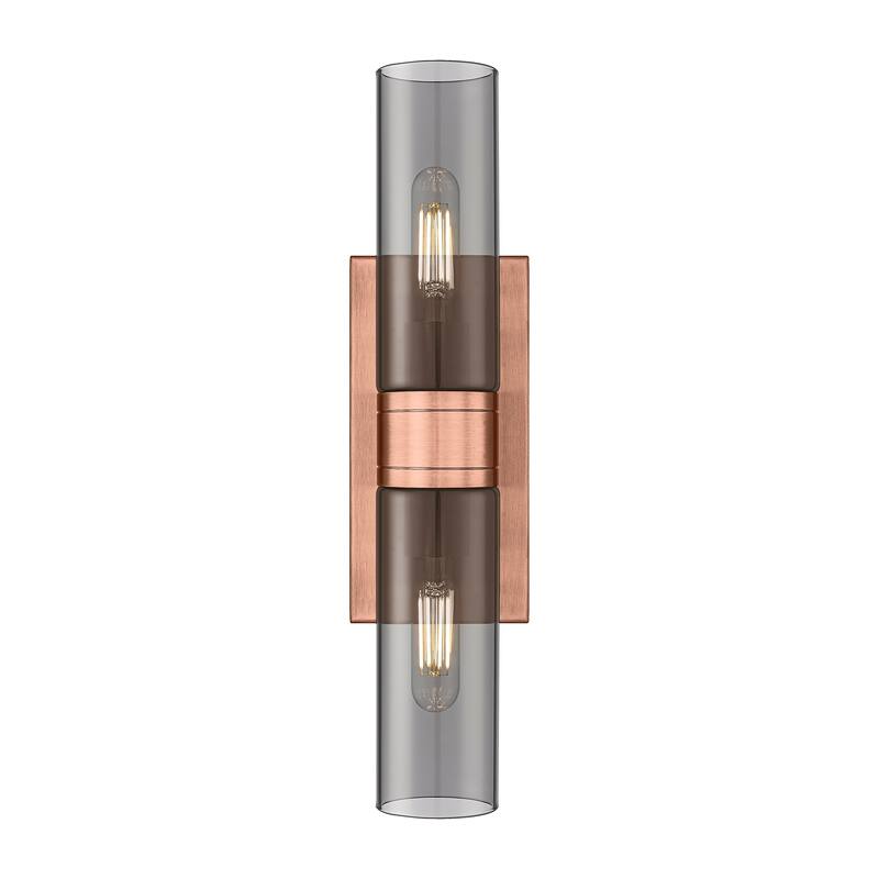 Innovations Lighting Ballston Urban - 2 Light 8" Wall-Mounted Bath Vanity Light