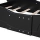 preview thumbnail 10 of 10, Twin Race Car Bed with Rails & Wood Construction - Fun for Kids