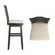 preview thumbnail 15 of 23, Ronda French Ladder Back Swivel Stool