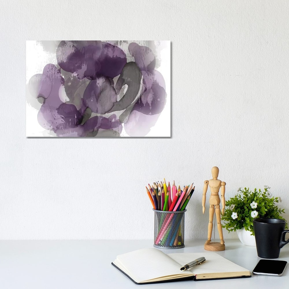iCanvas "Amethyst Flow I" by Kristina Jett Canvas Print