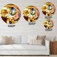 preview thumbnail 4 of 8, Designart 'Way of Inner Paint' Oversized Modern Wall CLock