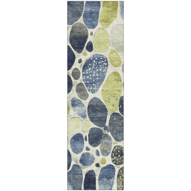 Premium Washable Super Soft Contemporary Cobble Mayfield Rug